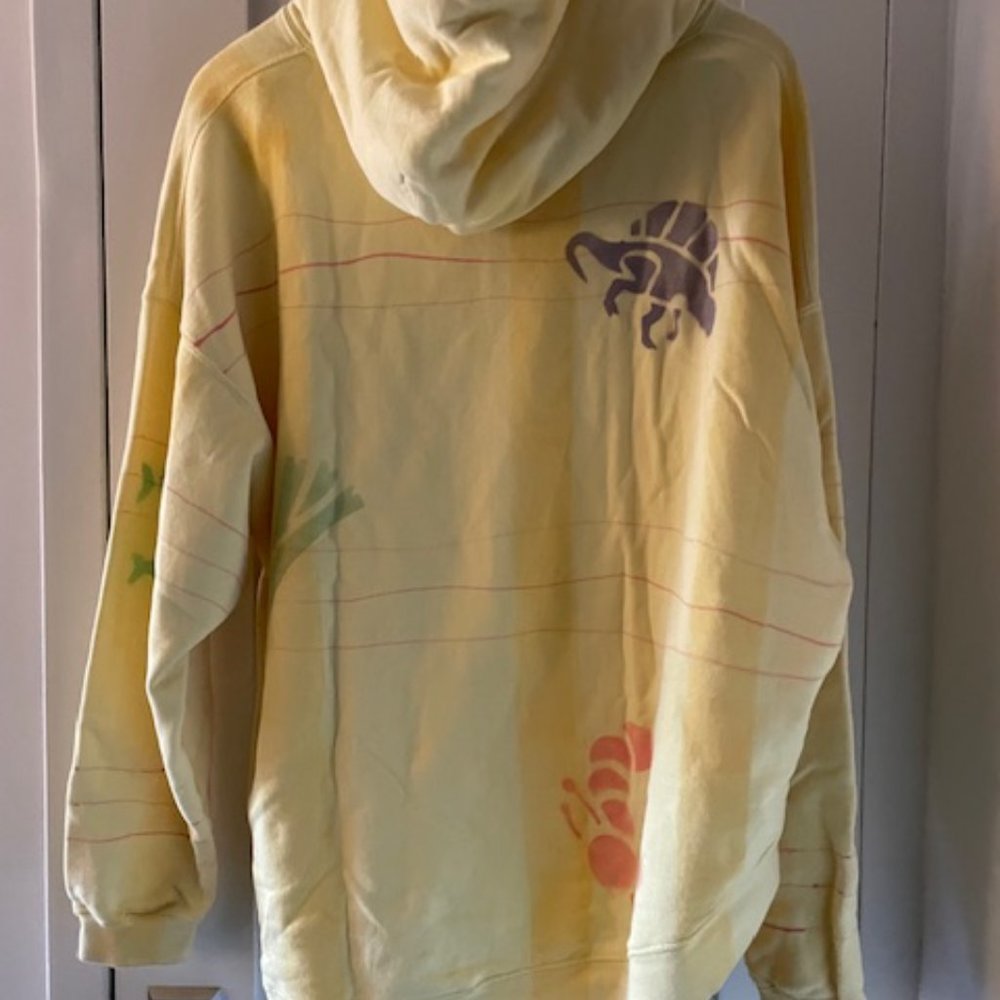 Collina Strada Yellow Graphic Hoodie - Picture 3 of 12